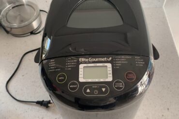 Amazon Purchase: ELITE GOURMET BREAD MAKER EBM8103B Review
