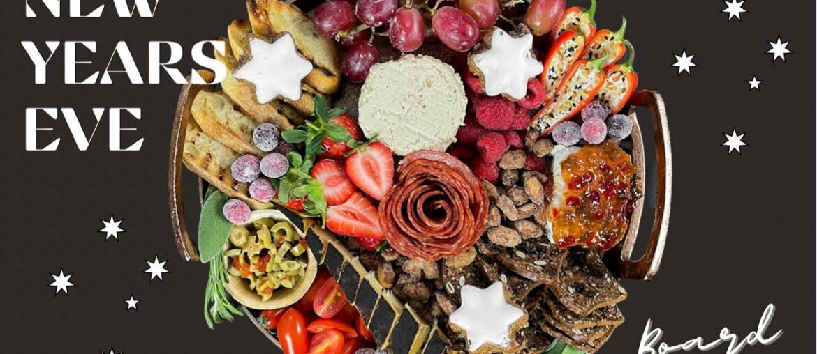New Years Eve Charcuterie and Cheese Board for an Intimate Setting New Years Eve Charcuterie and Cheese Board for an Intimate Setting