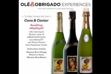 Cava & Caviar with Shakera Jones, Paramount Caviar and #HipHopEd