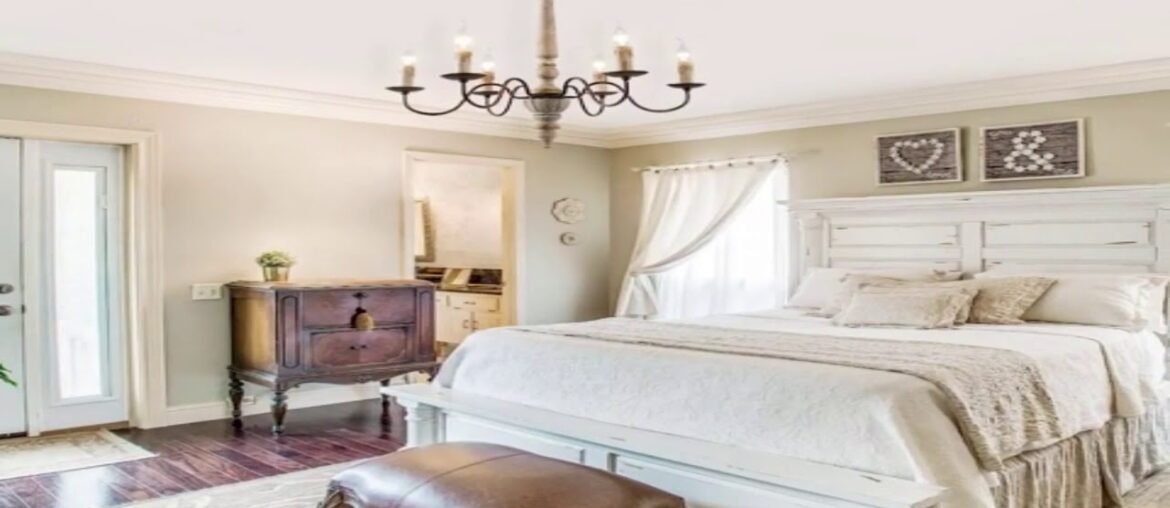 LALUZ French Country Chandelier Farmhouse Handmade Wood Rustic 6 Light Fixture for Dining & Living