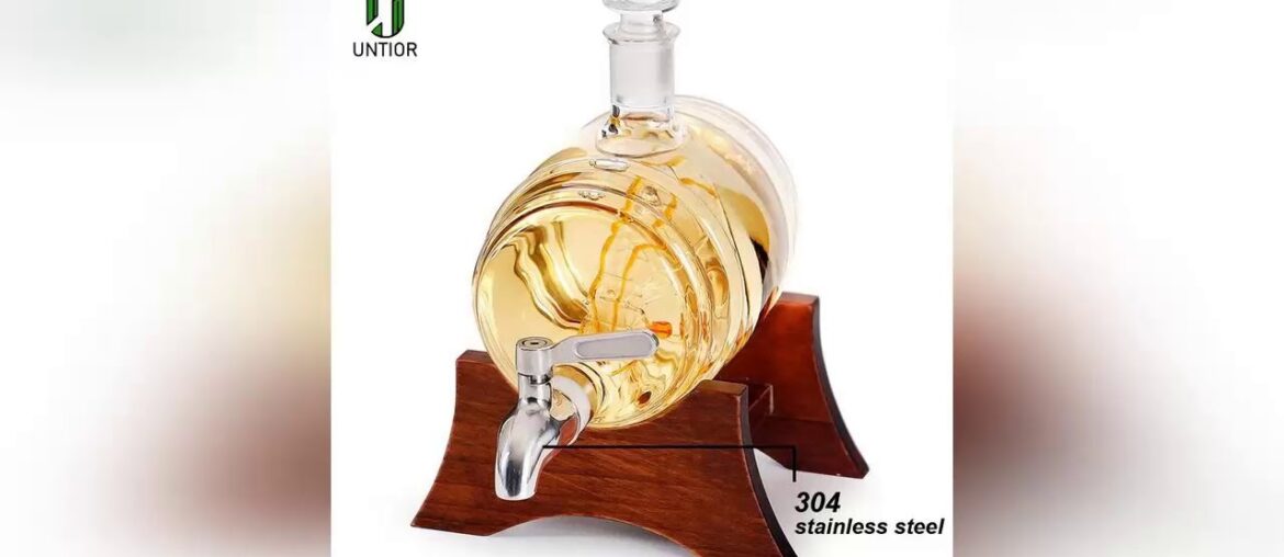 First Impression Untior New Wine Decanter Set 1000ml Household Red White Winescotch Bourbon Whiskey