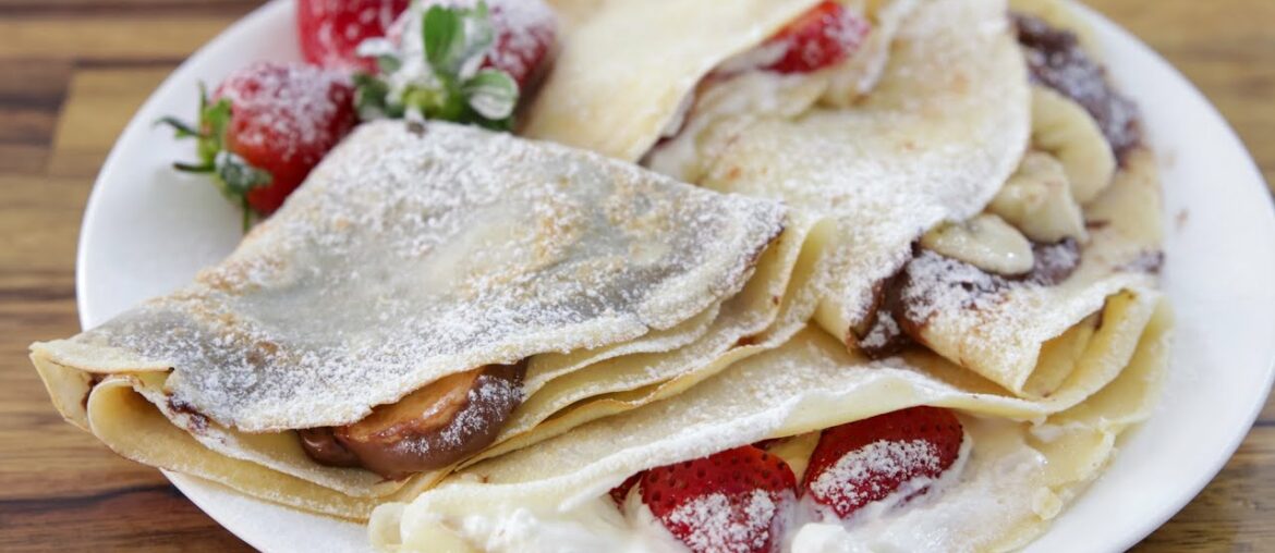 How to Make Crepes | French Crepe Recipe How to Make Crepes | French Crepe Recipe