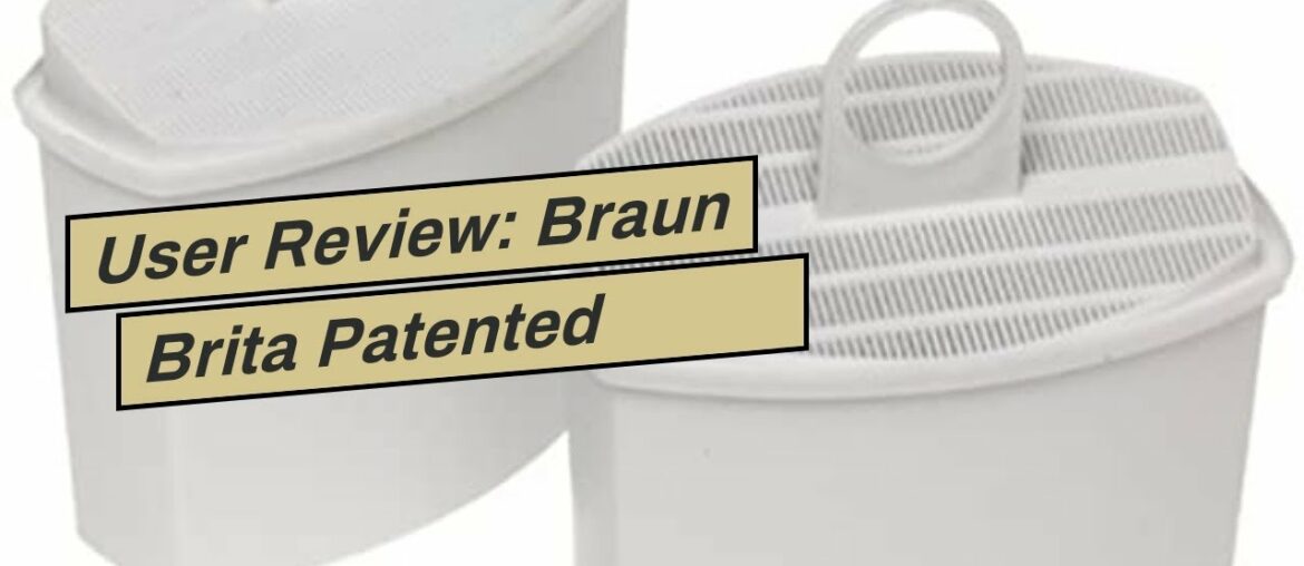 User Review: Braun Brita Patented KWF2 Water Filter (2-Pack)