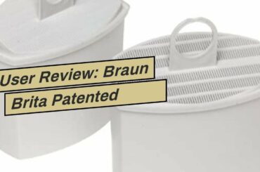 User Review: Braun Brita Patented KWF2 Water Filter (2-Pack)