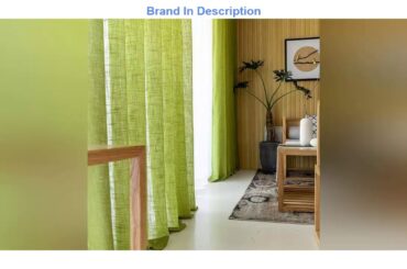 Unboxing Modern Curtains For Living Dining Room Bedroom Simple Big Belly Hemp Screens Solid Color B
