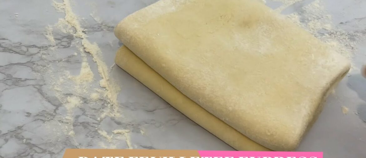 Recette de la PATE FEUILLETEE EXPRESS |Puff Pastry Recipe in French, Tamil&English| Trending Recipes