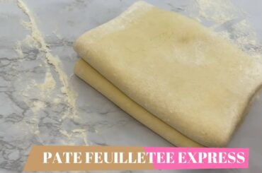 Recette de la PATE FEUILLETEE EXPRESS |Puff Pastry Recipe in French, Tamil&English| Trending Recipes