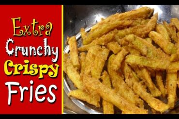 Extra Crunchy Crispy French Fries Recipe by Recipes Mix