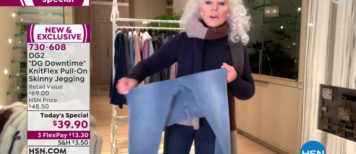 DG2 by Diane Gilman "DG Downtime" Knit Flex PullOn Skinn… DG2 by Diane Gilman "DG Downtime" Knit Flex PullOn Skinn...