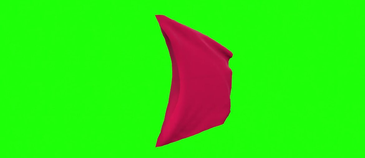 French wine solid color flag green screen video