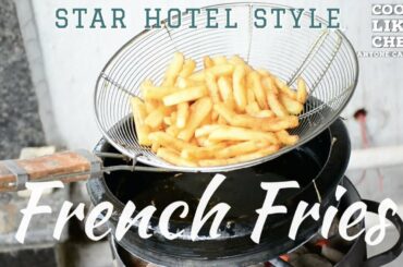 French Fries Recipe in Tamil | Potato Fries Recipe in Tamil | Crispy French Fries Recipe |Star Hotel