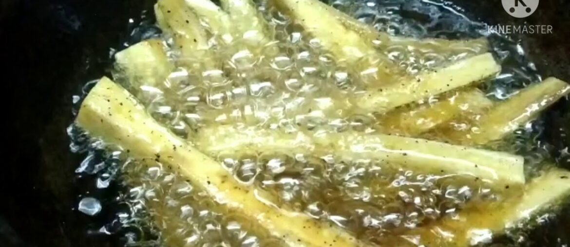 Raw Banana French Fries / Vazhaikai French Fries / Kids Recipes / English Subtitle Added / CV-75