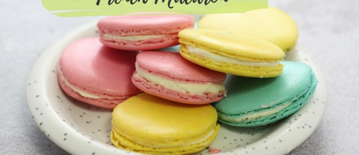 How to make French Macarons | Easy Macaron recipe in Tamil | No hollow Macarons | Homebaked