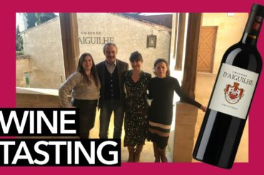 Chateau d'Aiguilhe 2016 Bordeaux wine tasting #7