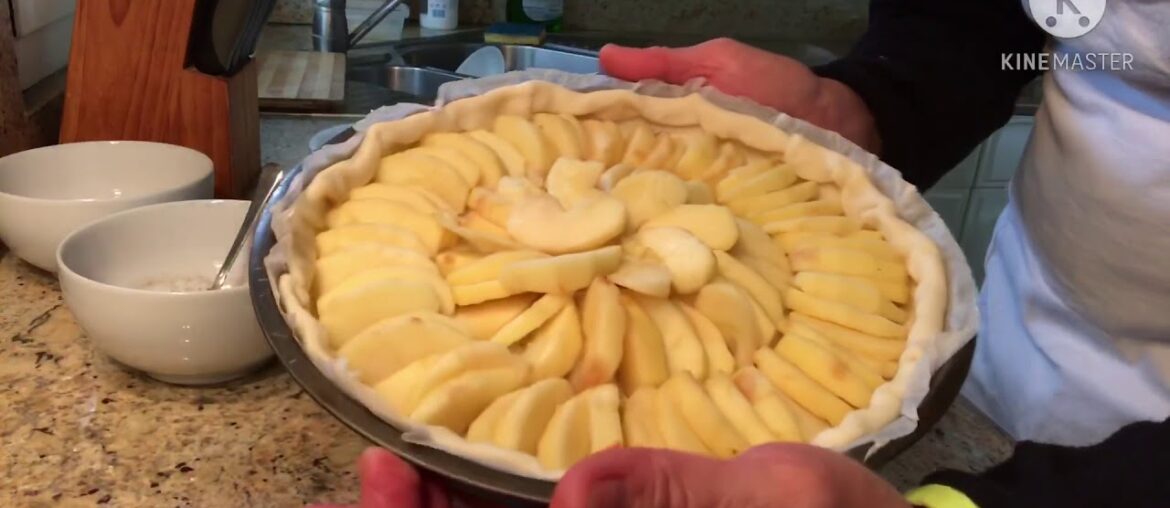 How to make French Apple Tart/ French Apple Tart Recipe!