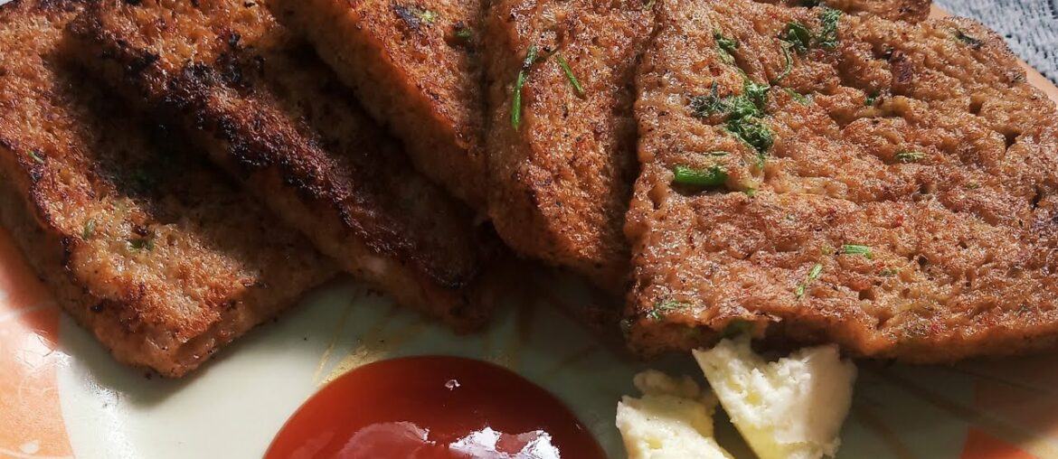 whole wheat French toast Recipe|French toast recipe|quick masala French roast