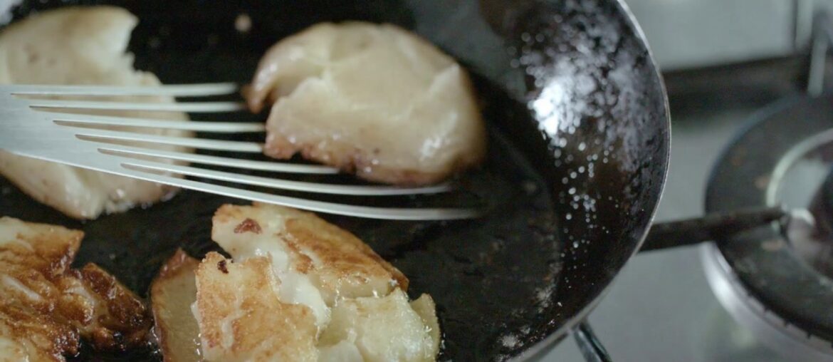 Parsley Smashed Potato Fries - Gourmet Garden