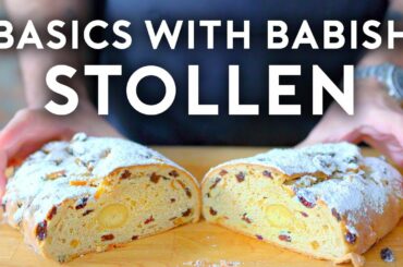 Stollen (German Holiday Bread) | Basics with Babish