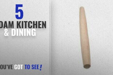 Adam Top 10 Kitchen & Dining [2018]: J.K. Adams FRP-1 Maple French Rolling Pin