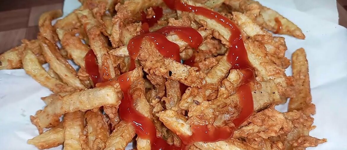 Crispy French Fry Recipe | French fries | Homemade Crispy fries by healthy food kitchen