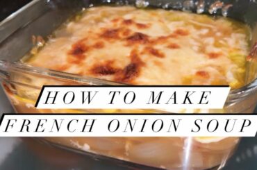 How to Make French Onion Soup | Original Whiskey Recipe