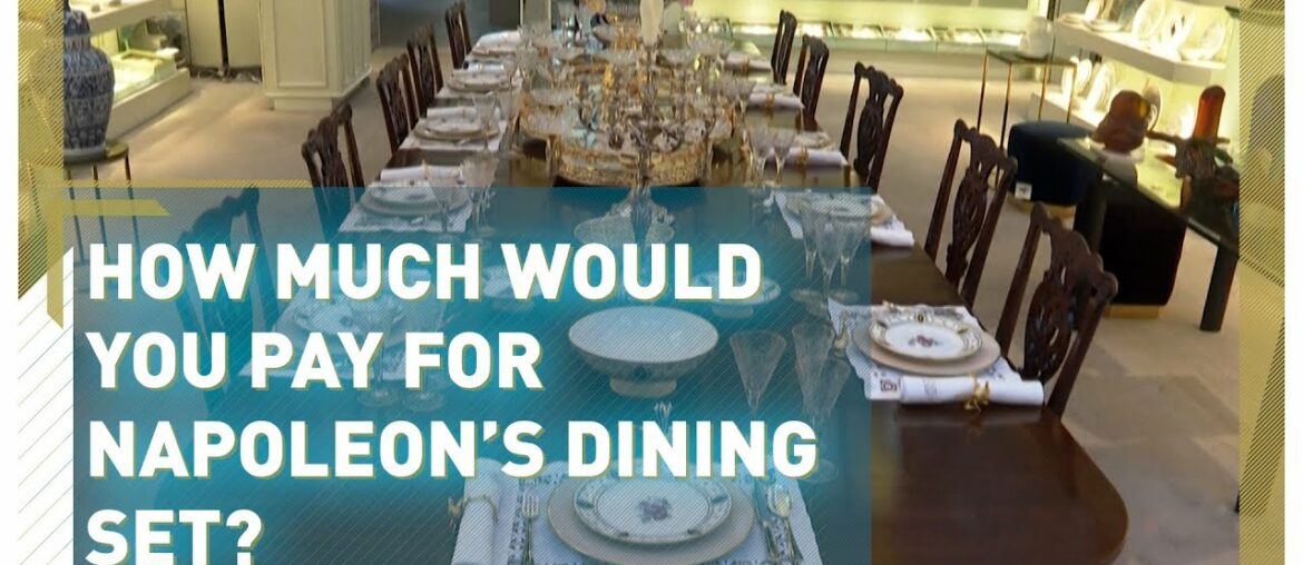 How much would you pay for Napoleon's dining set?