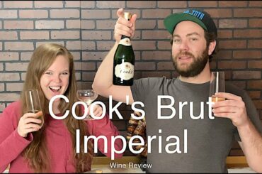 Cook's Brut Imperial (California Champagne??) Wine Review
