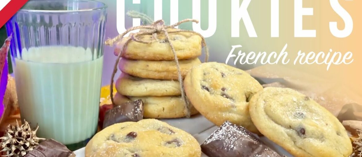 Chewy inside, crispy outside! Amazing French recipe for cookies Chewy inside, crispy outside! Amazing French recipe for cookies