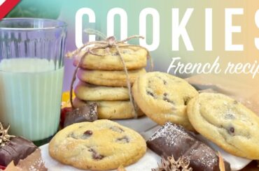Chewy inside, crispy outside! Amazing French recipe for cookies