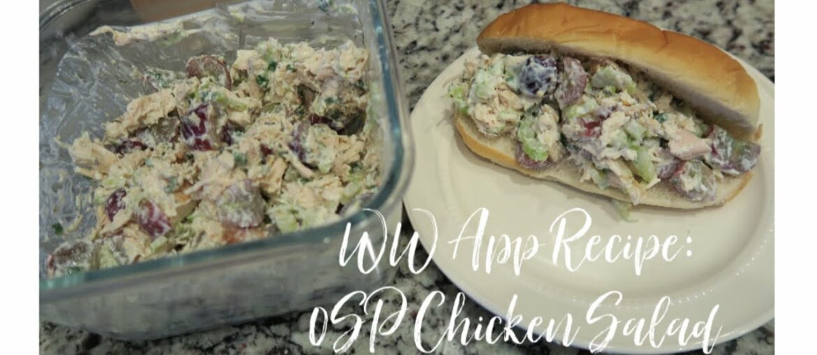 Collab | WW App Recipe – French Chicken Salad with Tarragon and Grapes 0SP! Collab | WW App Recipe - French Chicken Salad with Tarragon and Grapes 0SP!