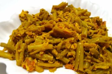 Beans Egg Fry / Beans Anda Fry /French Beans Recipe