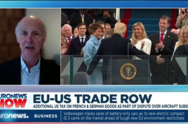 EU-US trade row: Additional US tax on French & German goods