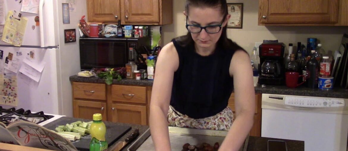 Sides for a French Reveillon, Starring Angry Celery