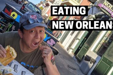 NEW ORLEANS FOOD TOUR | DIY Best food in French Quarter NOLA