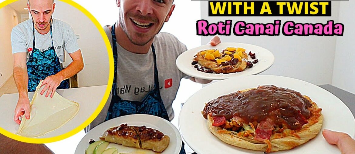 Re-inventing one of Malaysia's famous food: Making Gourmet Roti Canai (Roti Canai Kanada)- FOOD VLOG Re-inventing one of Malaysia's famous food: Making Gourmet Roti Canai (Roti Canai Kanada)- FOOD VLOG