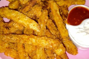 Crispy Zinger Fries Recipe By Feast With Ease #Shorts | Easy Snacks