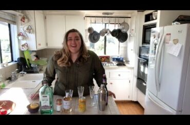 Lavender Honey French 75 Cocktail