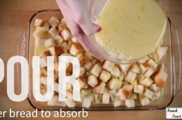 How to make french toast casserole | easy , yummy and quick recipes | rosa recipes