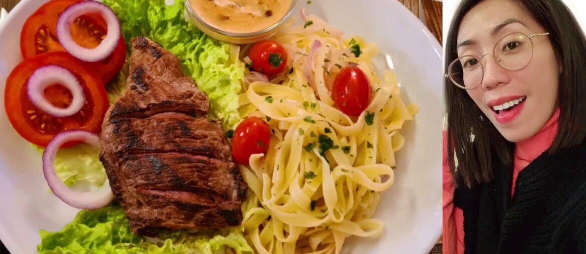 # Steak with Pasta # French recipe