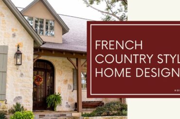 Charming French Country Style Home Design | Home Decor | Interior Design