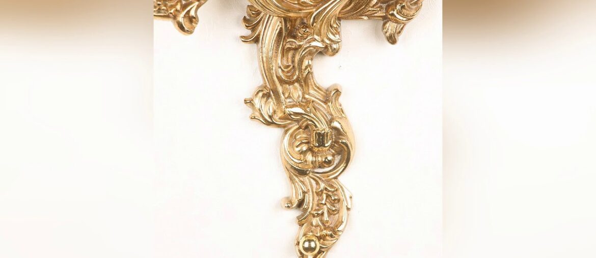 Sale French style 2 heads/3 heads copper candle lamp hotel club palace villa retro interior lightin