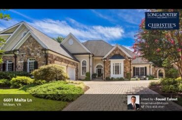 Sale: 5 Beds - 5 Baths - 8801 sq ft - Mclean - VA [$3,680,000] MLS #: VAFX1144512
