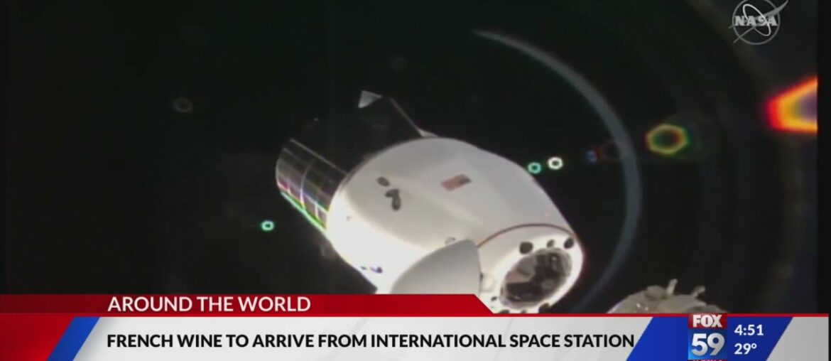 Wine to arrive from International Space Station