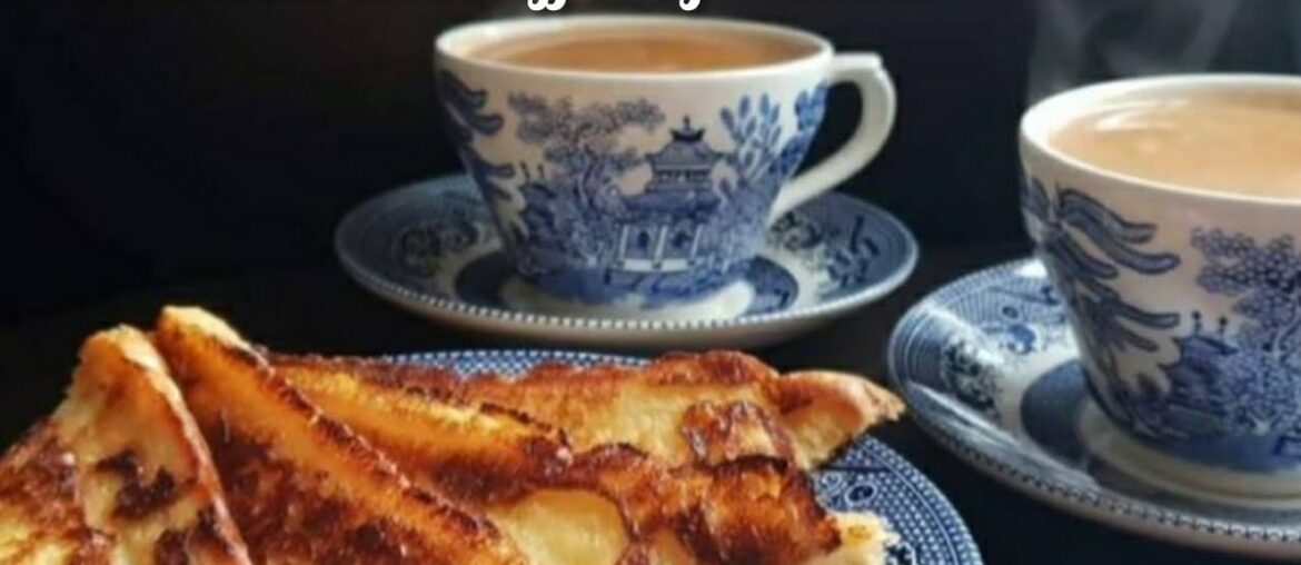 French toast with coffee recipe||for breakfast||by kitchen with Momna