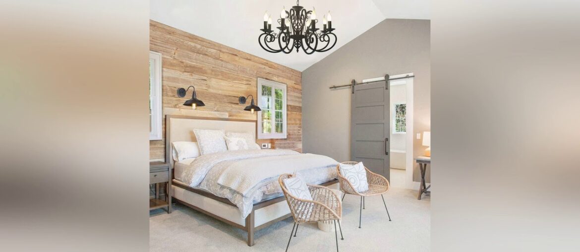 French Country Metal Chandeliers Candle Iron Vintage Light Fixture For Farmhouse Dining Room Bedroo