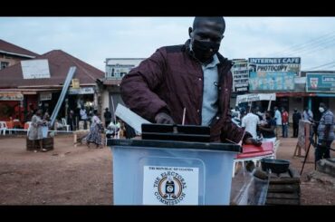 Ugandans vote in tense election under internet blackout