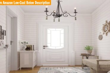 REVIEW Farmhouse Chandeliers for Dining Rooms 3 Lights Bronze French Country Chandelier