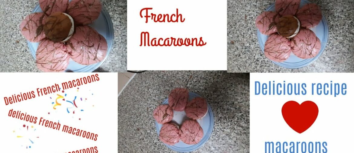 French macaroon full recipe without buttercream filling