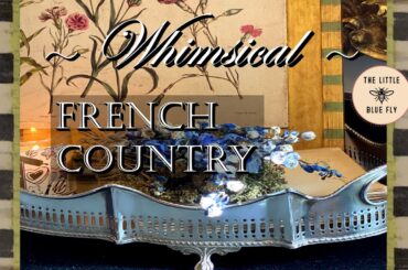 *Whimsical* French Country Style Painting | How to Antique Wood with Glazing and Acrylic Paints