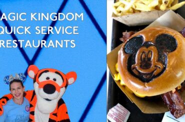 Your Magic Kingdom Quick Service Dining Options @ Walt Disney World!